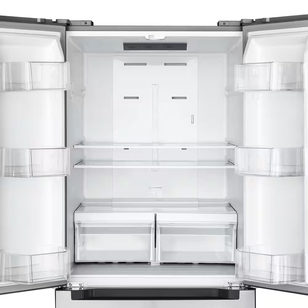 30 In. 18.5 Cu. Ft. Stainless Steel French Door Refrigerator